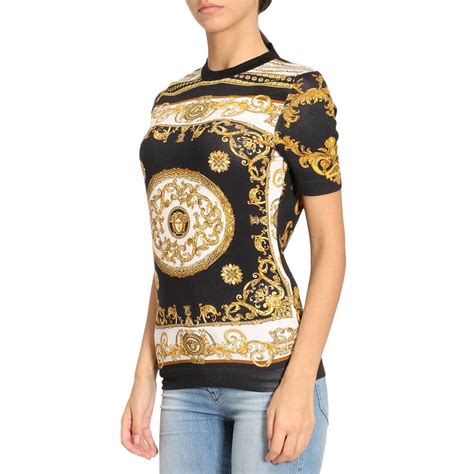 versace t shirt size